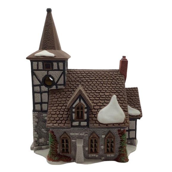 Dept. 56 "Old Michaelchurch" Heritage Village Collection House - Picture 1 of 12